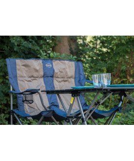 Chaise de camping double