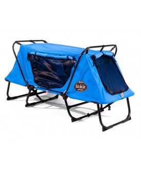 Fun Kids blue off the ground tent