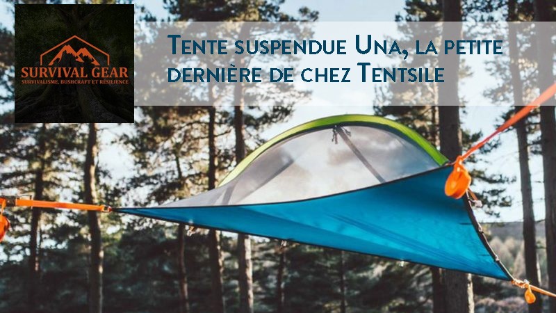 La tente suspendue UNA Survival Gear