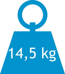 14,5 kg