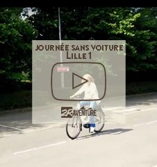 Journée sans voiture, découverte du vélo à Lille 1