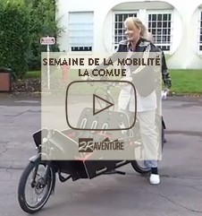 initiation au vélo électrique semaine de la mobilité, COMUE, Villeneuve d'Ascq