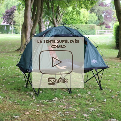 La tente surélevée Originale en vidéo